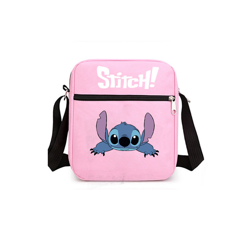 Comfortable Graceful Star Stitch Lunch Box Elementary School Students' Schoolbags