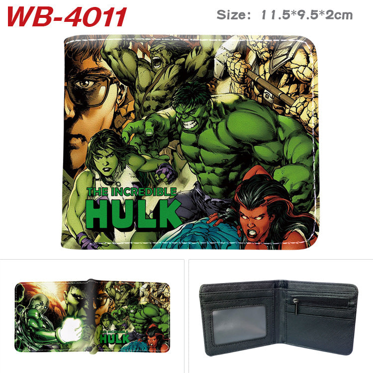 Women's & Men's & Series Super Hero Derivatives Cartoon Full Men's Wallets