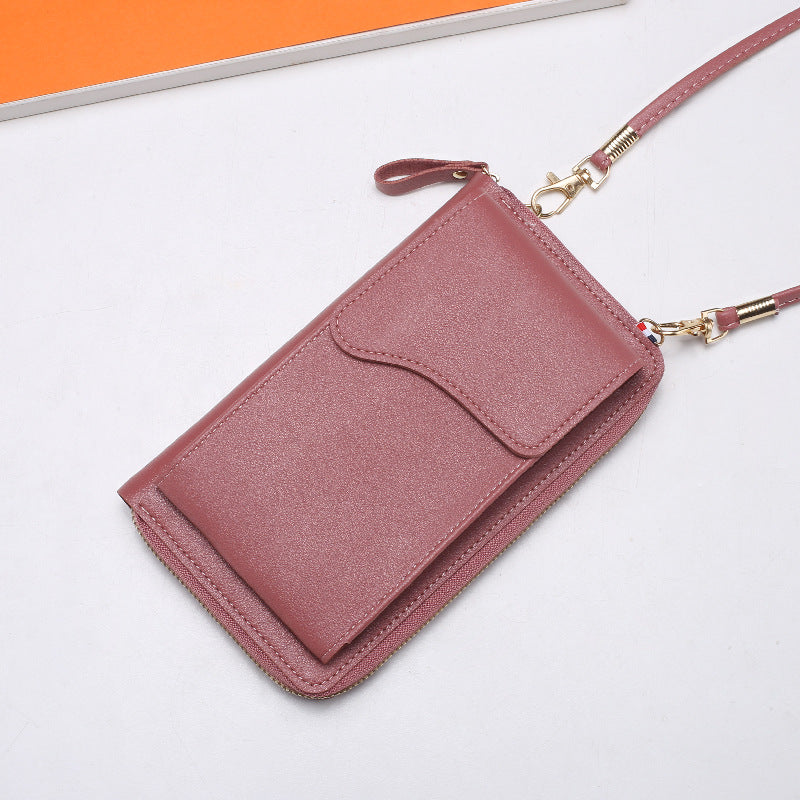 Sacs de téléphone de grande capacité de style coréen de mode simple pour femmes