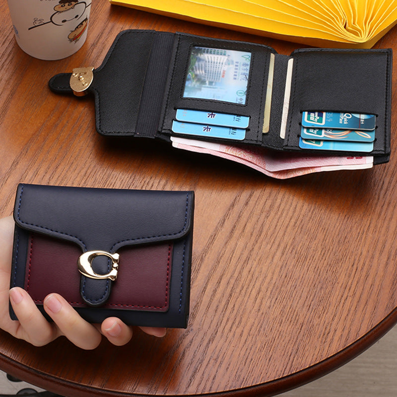 Women's Small Short Korean Style Cute Mini Ladies Wallets