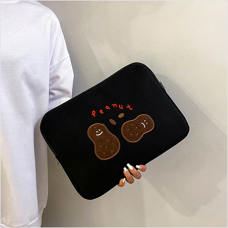 Korean Style Fashion Computer Cartoon Simple Tablet Bags