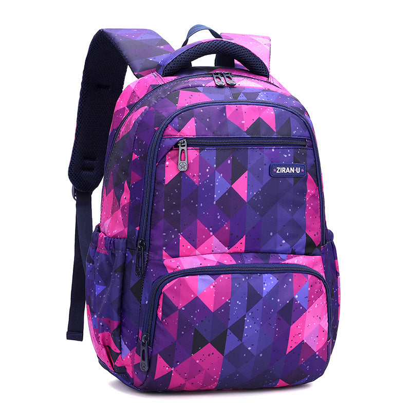 Charming Natural Fish Grade Boy Printing Elementary School Students' Schoolbags