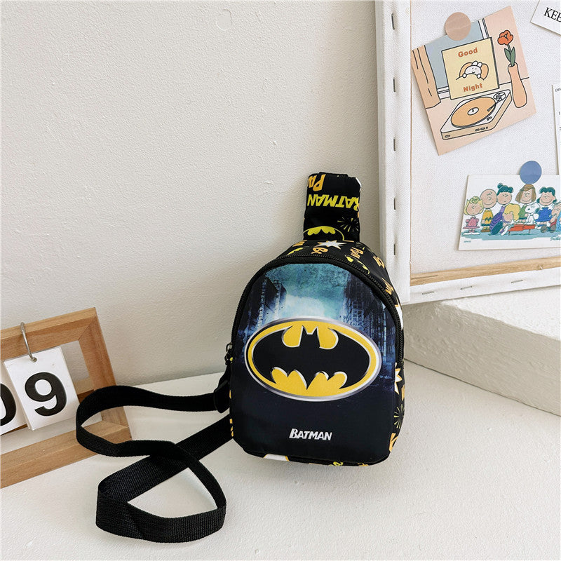 Children's Autumn Korean Cartoon Cute Little Boy Children's Shoulder Bags