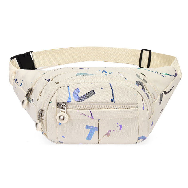 Composite Cloth Multilayer Fashion Bronzing Bright Waist Packs