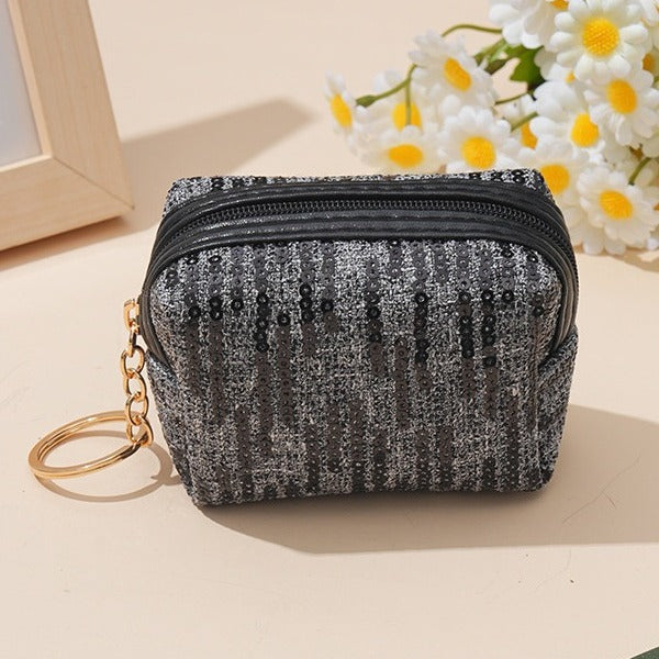 Sequins Cute Niche Classic Style Small Simple Coin Purses