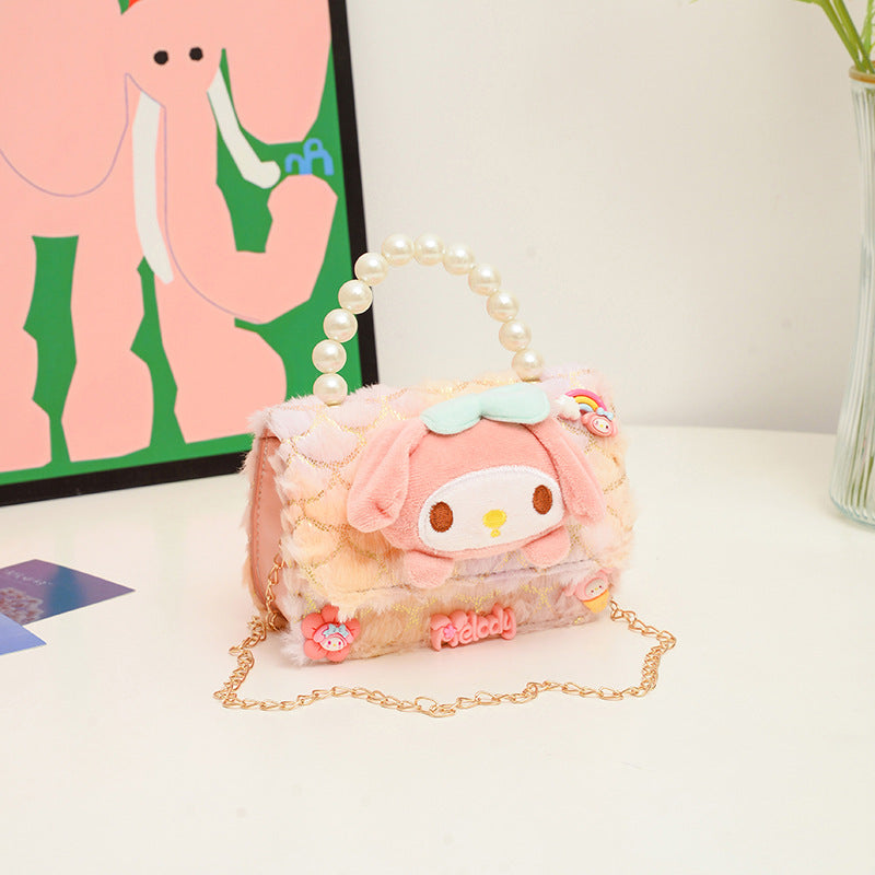 Charming Cute Plush Princess Little Stylish Bags