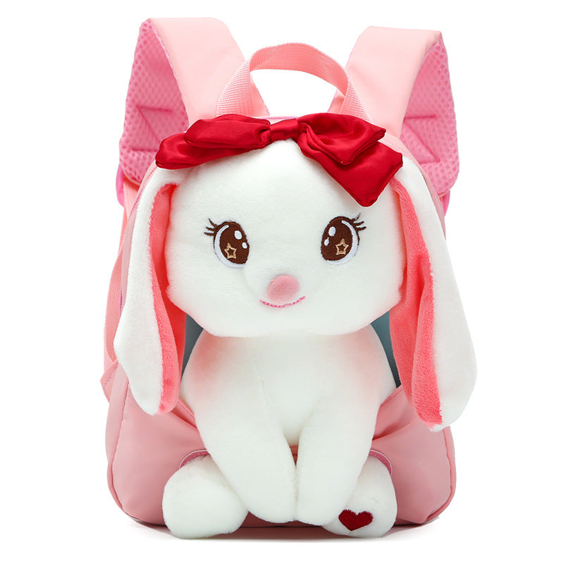 Children's Attractive Cartoon Plush Doll Primary Elementary School Students' Schoolbags