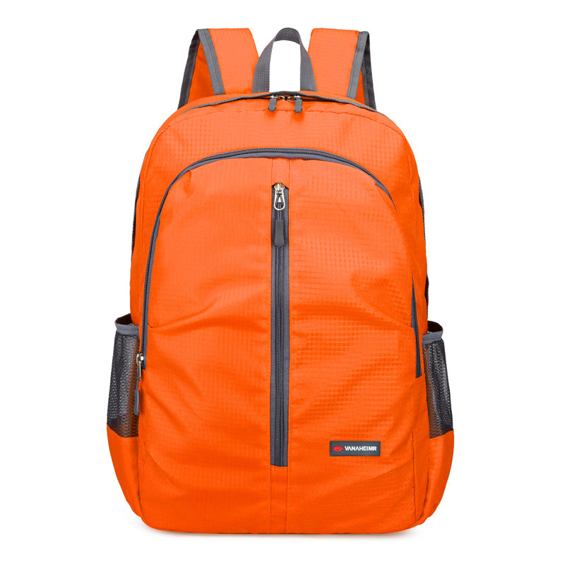 Solid Color Waterproof Leisure Lightweight Large Sports Backpacks