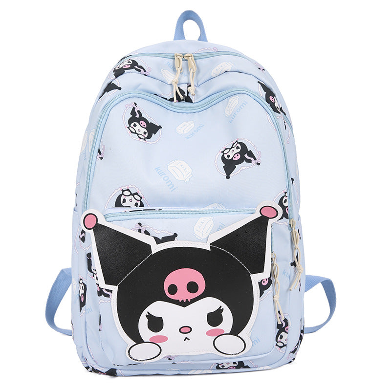 Cartoon Printed Primary Junior High Female Children's Backpacks