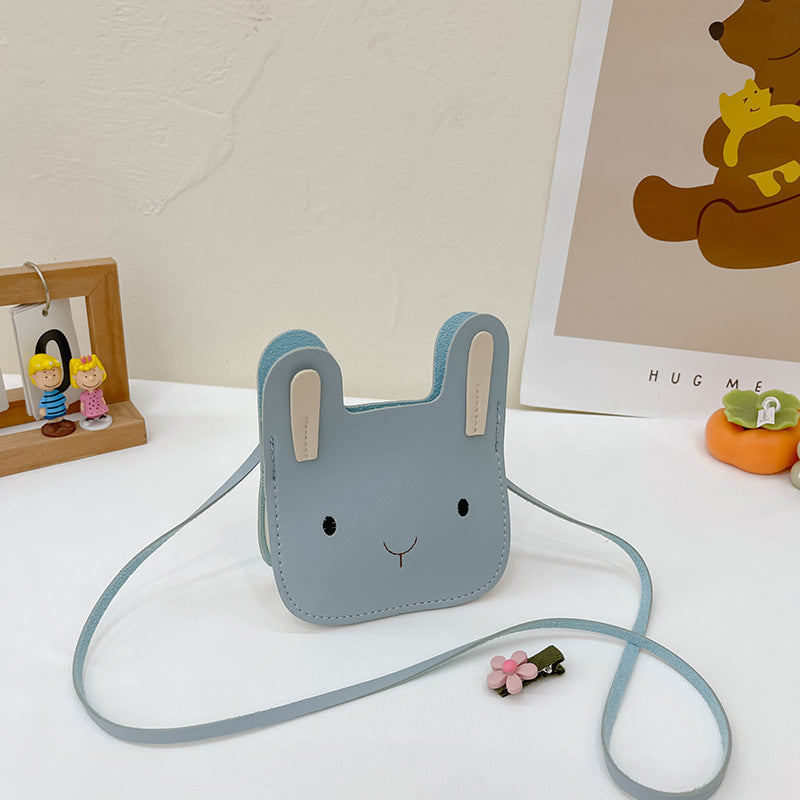 Décoration de lapin, petits sacs à bandoulière pour enfants, petit garçon de dessin animé