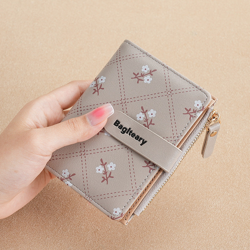 Women's Short Multiple Slots Fashion Small High-grade Ladies Wallets