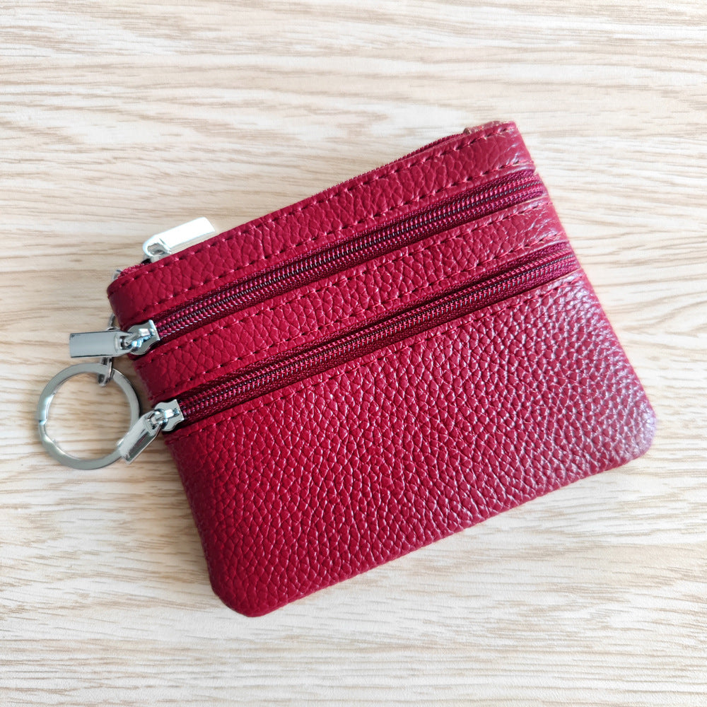 Women's Genuine Leather Business Short Small For Coin Purses