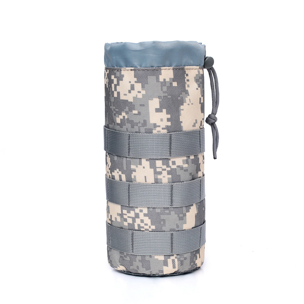 Kettle Water Bottle Pouch Camouflage Tactics Sports Backpacks