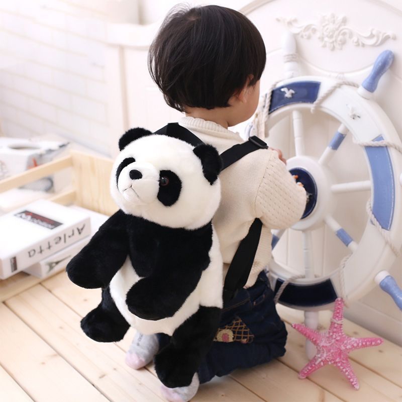 Sichuan Panda Base Souvenir Doll Cartoon Elementary School Students' Schoolbags