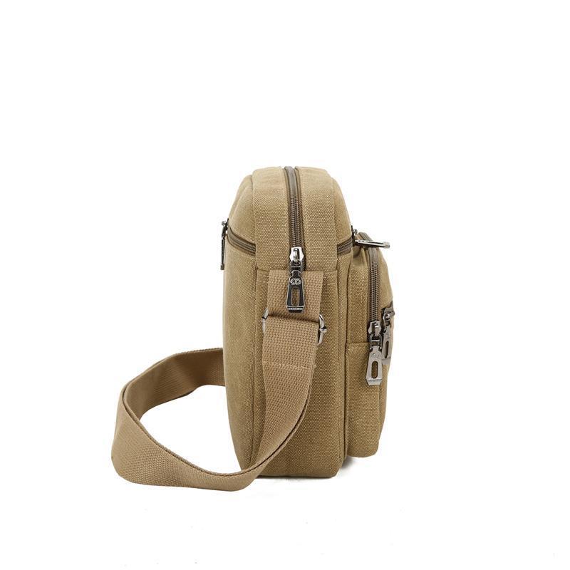 Men's Canvas Business Mini Fashionable Household Men's Messenger Bags