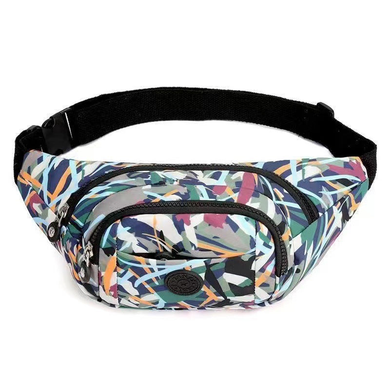 Women's Large Capacity Canvas Cell Small Summer Waist Packs