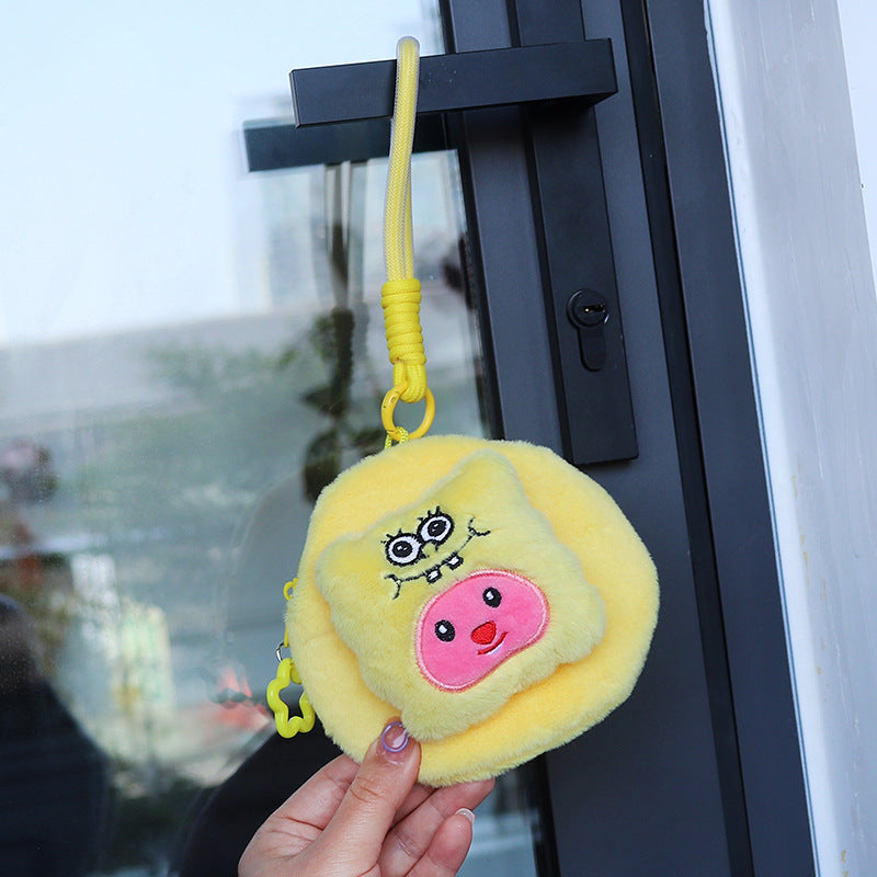 Cartoon Candy Color Zipper Storage Dog Coin Purses