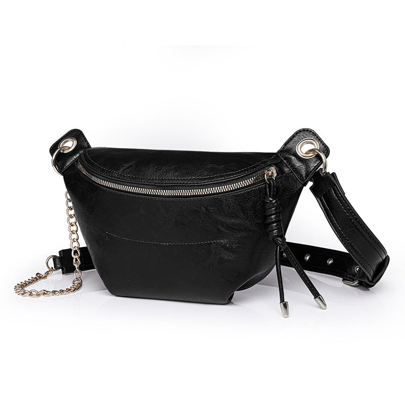 Women's Fashion Chain Lady Versatile Small Waist Packs