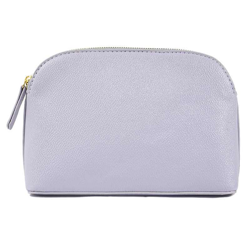 Solid Color Style Cute Good-looking Atmospheric Shell Waterproof Cosmetic Bags