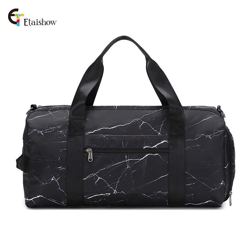 Women's Capacity Waterproof Iti Printing Swimming Sport Travel Bags