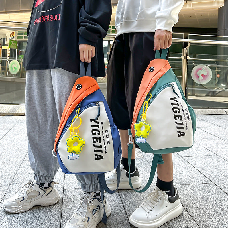 Sacs banane légers de couleur contrastée pour femmes, hommes et styles