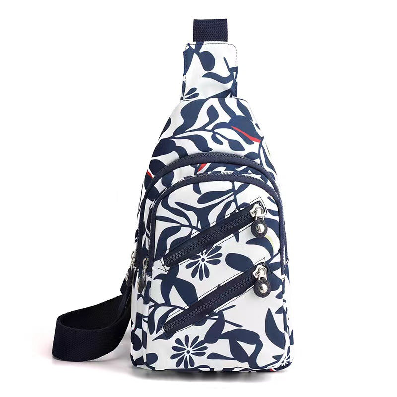 Women's Korean Fashion Trendy Printed Small Waist Packs