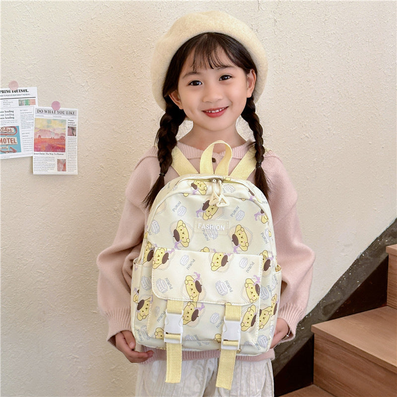 Children's Cartoon Clow Small Cute Boy Western Kindergarten School Bags