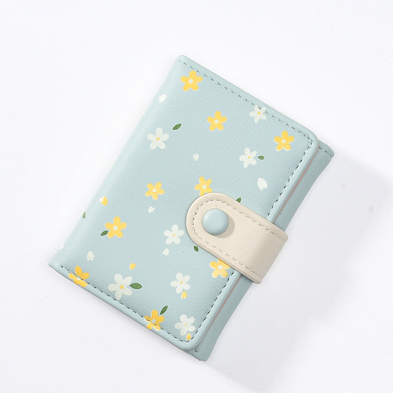 Women's Korean Simple Cute Fruit Fashion Printing Ladies Wallets