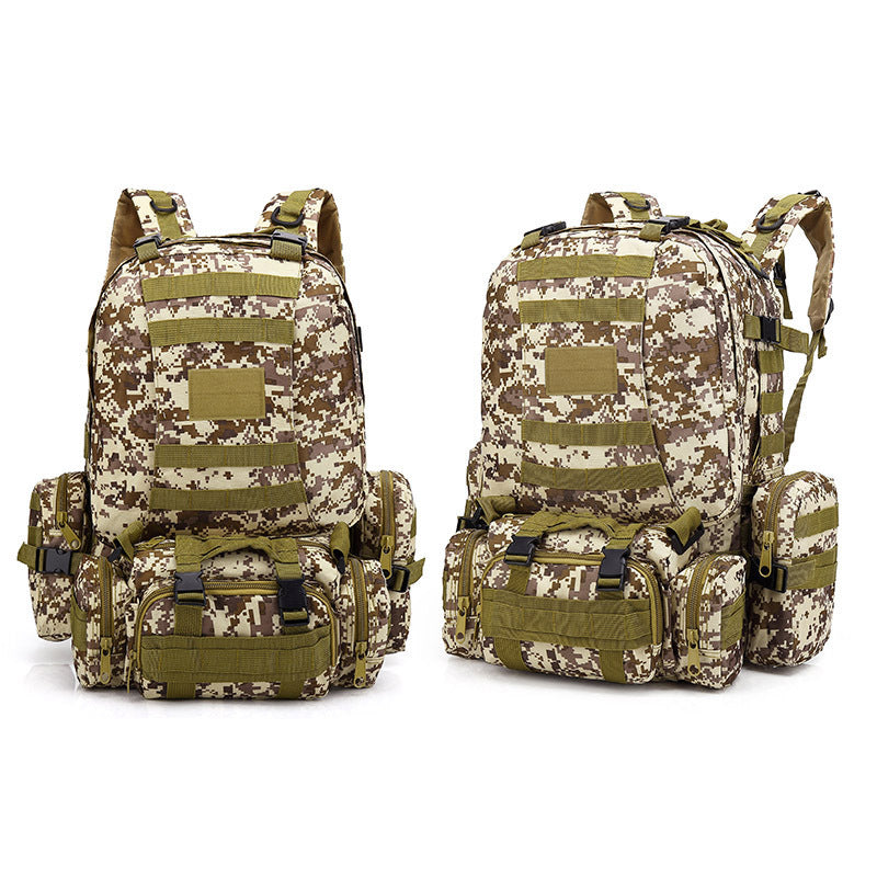 Sacs à dos de sport de fan d'armée de mélange de camouflage de randonnée multifonctionnel