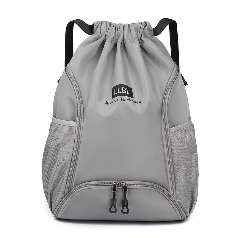 Women's & Men's & Fashion Drawstring Oxford Cloth Fitness Sports Backpacks