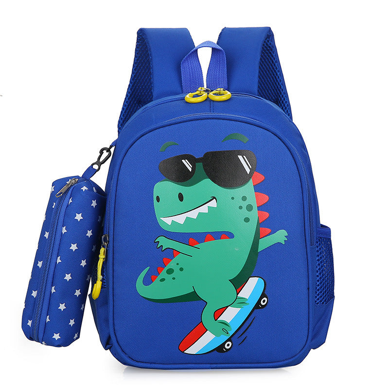 Children's Cute Animal Band Pencil Boys Printed Children's Backpacks