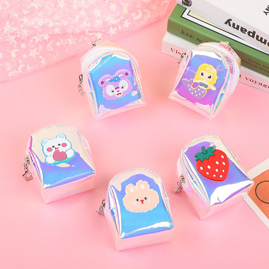 Jelly Portable Mini Cartoon Star Mignon Porte-Monnaie pour Enfants