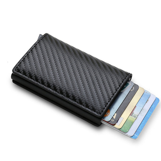 Men's Fashion Aluminum Alloy Metal Bank Men's Wallets