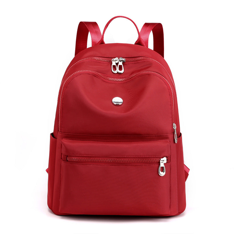 Women's Spring Korean Style Fashion Simple Large Backpacks