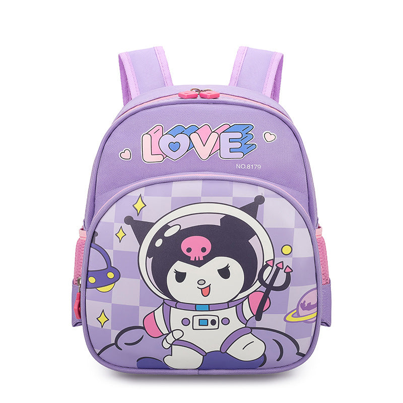 Children's Clow Cartoon Cute Boys Large Capacity Kindergarten School Bags