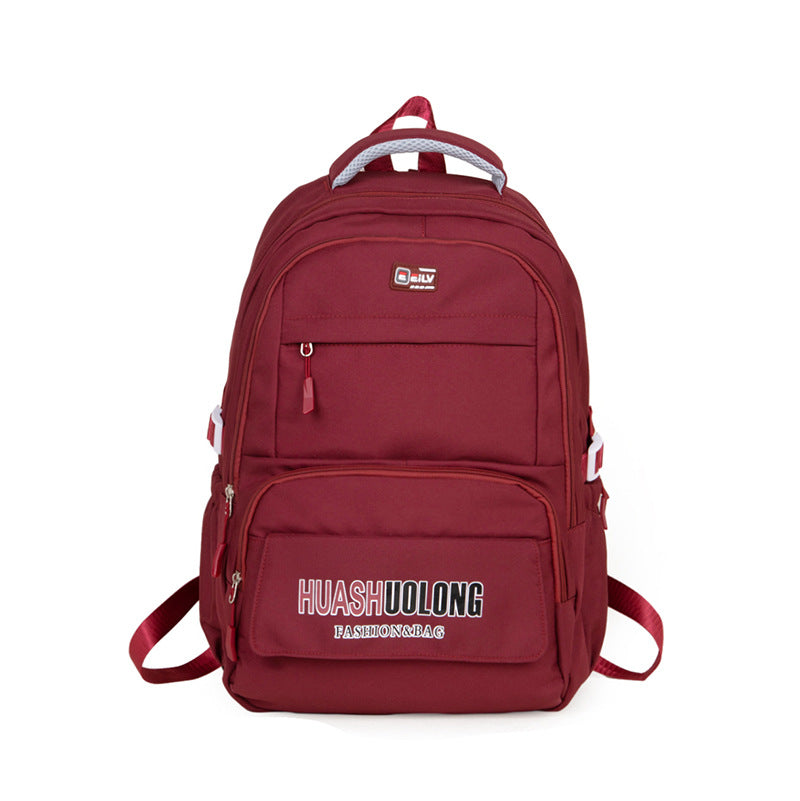 Female Junior Good-looking Large Capacity Lightweight Middle School Students' Schoolbags