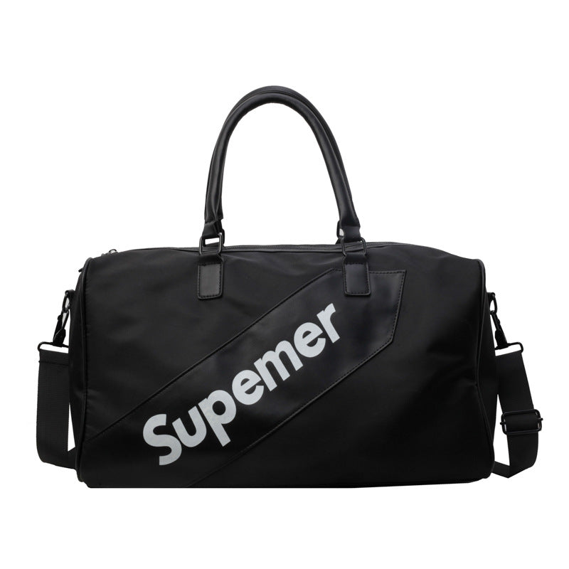 Trendy Large Capacity Letter Style Dry Travel Bags