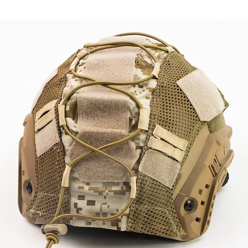 Helmet Cloth Camouflage Cover Tighten Rope Outdoor Bags