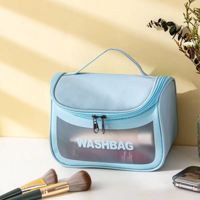 Large Capacity Portable Waterproof Simple Wash Cosmetic Bags