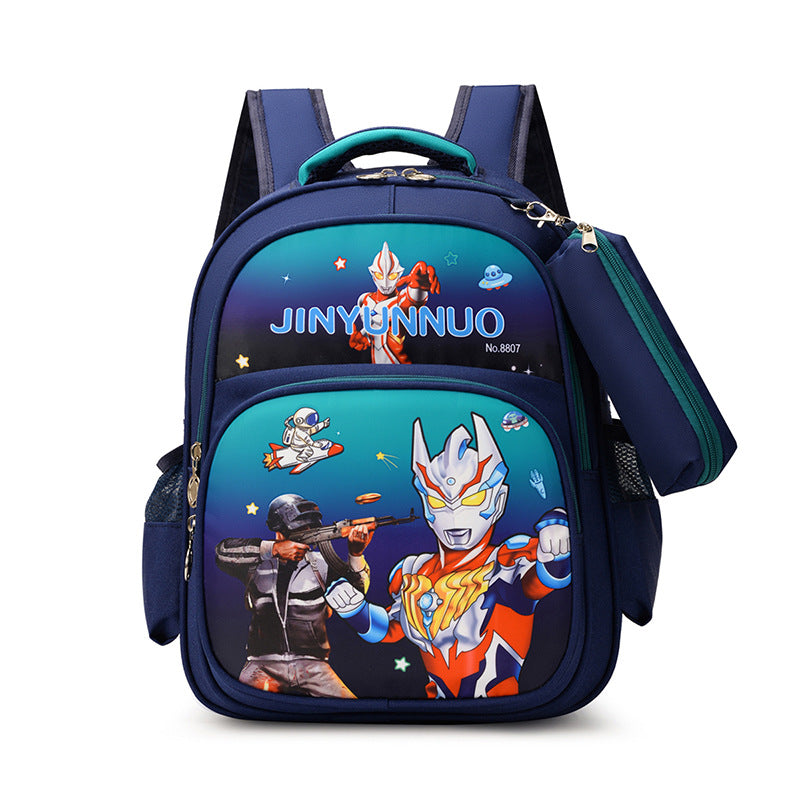 Children's Boys Toddler Cartoon Cute Stylish Lightweight Kindergarten School Bags