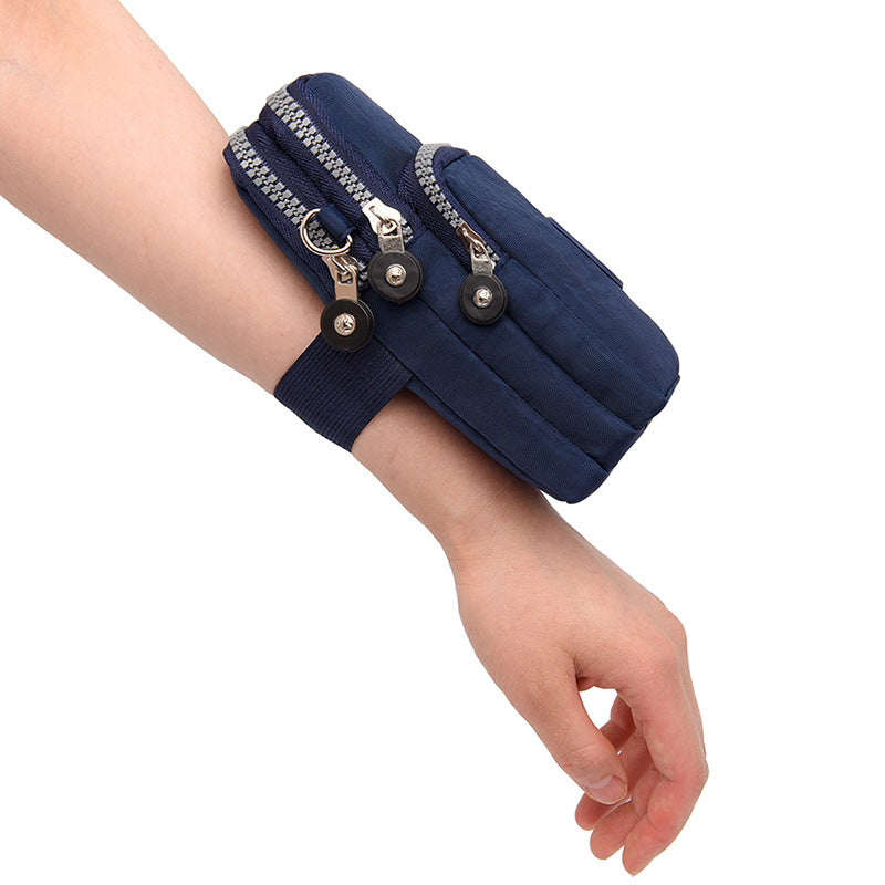 Women's Mobile Big Screen Halter Wrist Running Purses