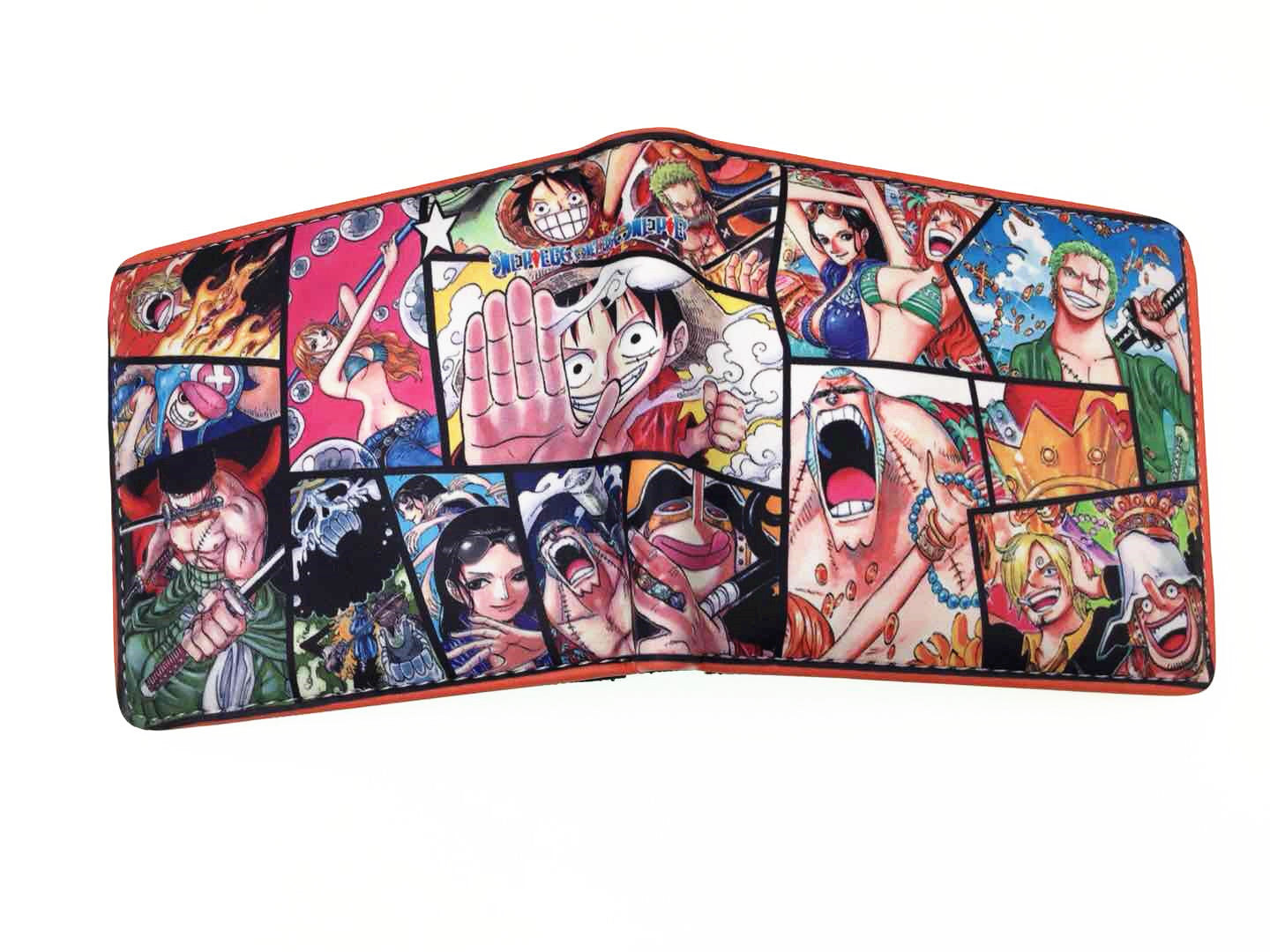 Piece Anime Peripheral Short Trendy Unique Ladies Wallets