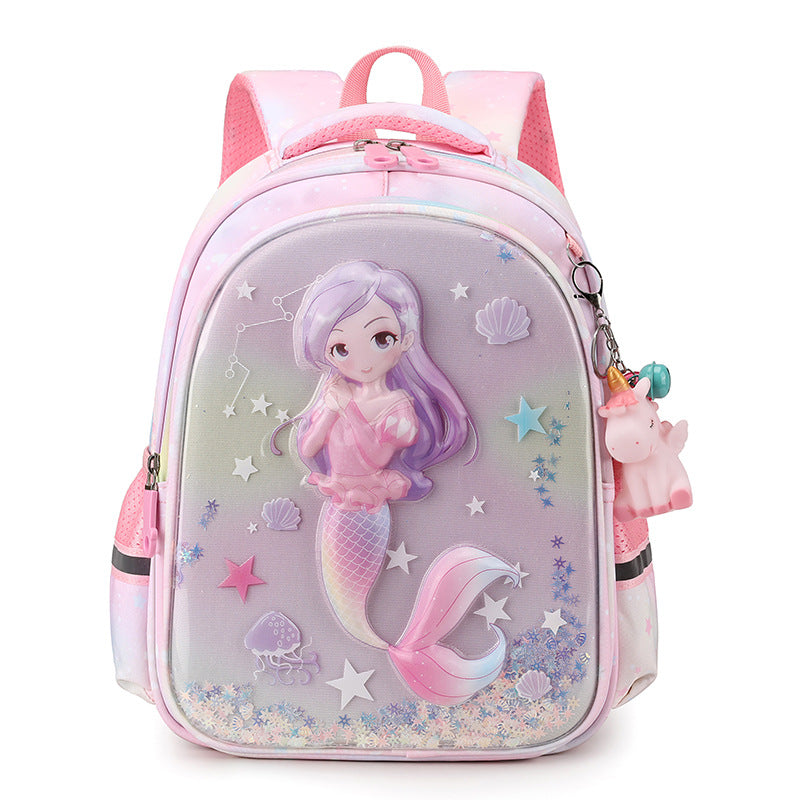 Children's Cartoon Preschool Fashion Printing Large Class Kindergarten School Bags