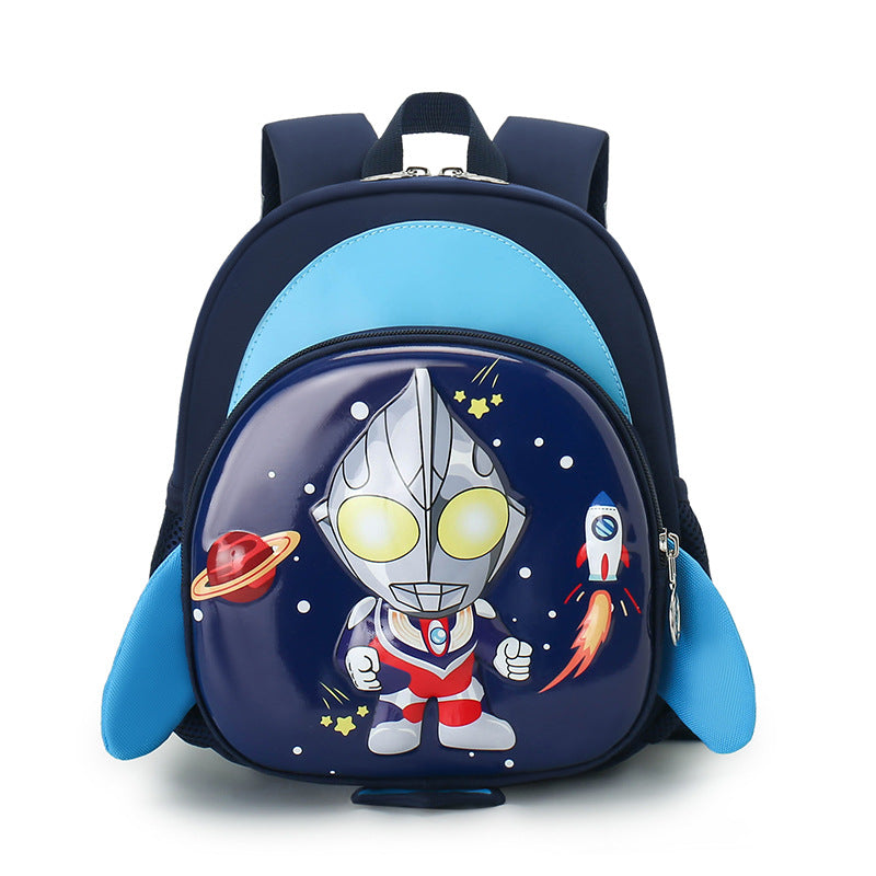 Children's Attractive Cartoon Fashionable Boys Cute Kindergarten School Bags