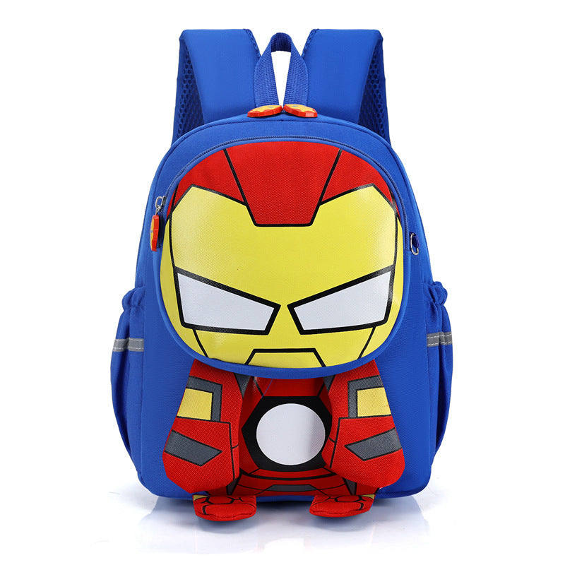 Children's Cute Cartoon Boys Go Out To Children's Backpacks