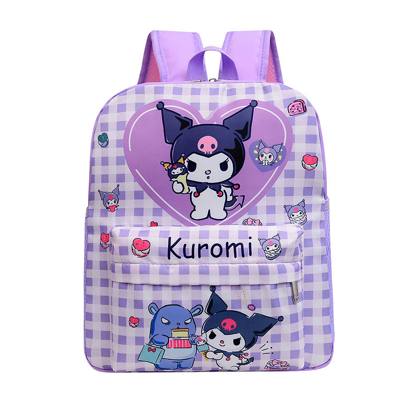 Children's Cartoon Cute Male Female Spine Protection Lightweight Children's Backpacks