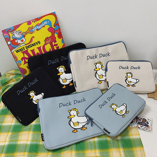 Cartoon Animal Embroidery Liner Girlish Lovely Bags