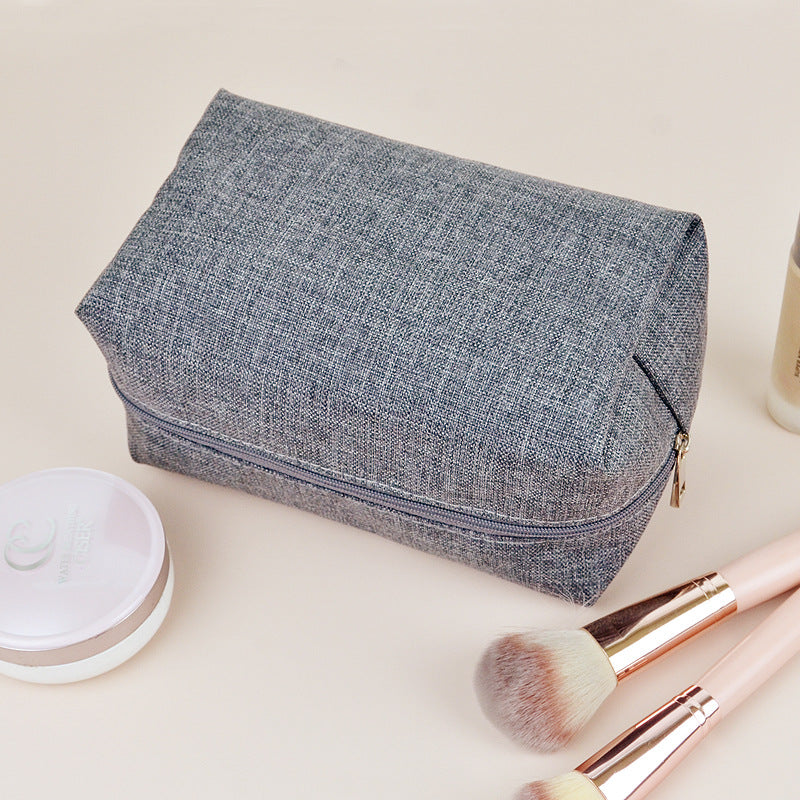 Hot Linen Good-looking Portable Buggy Small Cosmetic Bags