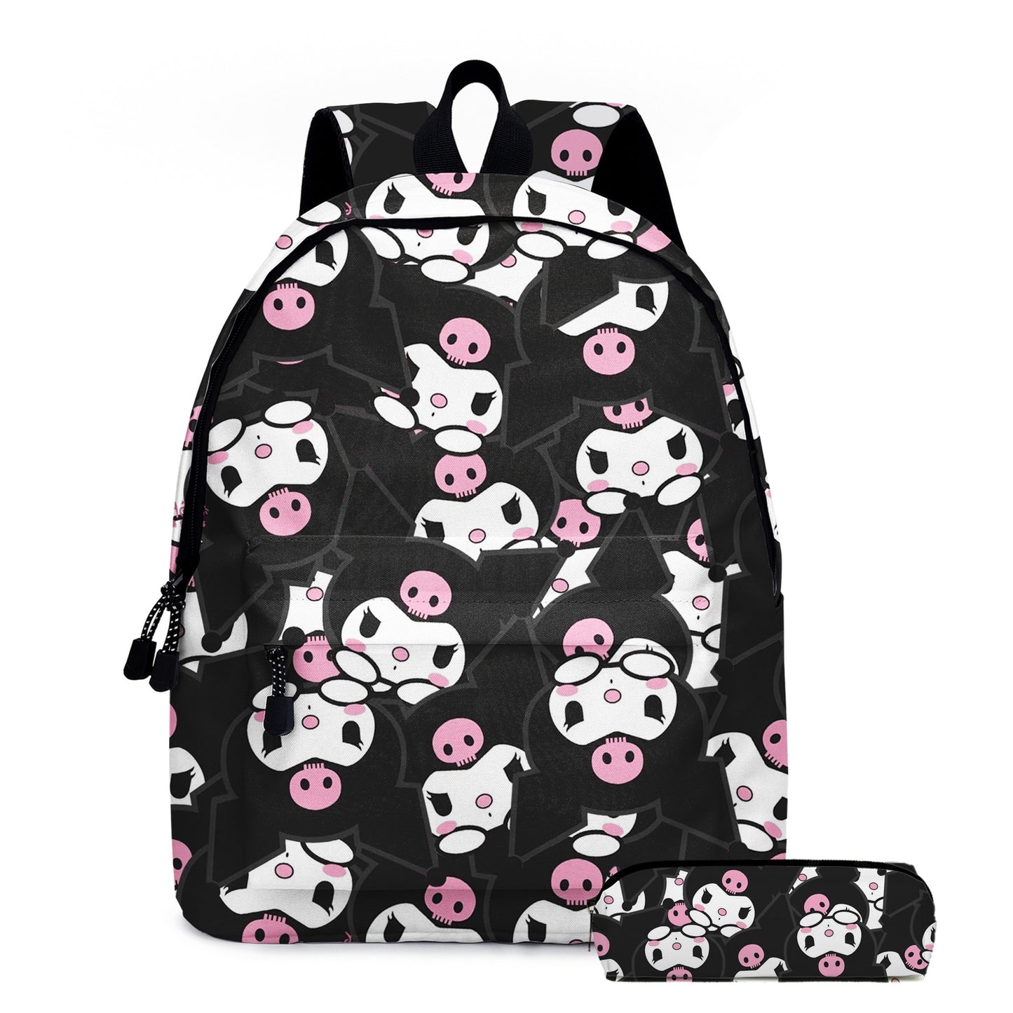 Cool Cartoon Clow Three-piece Set Primary Elementary School Students' Schoolbags