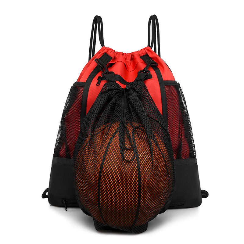 Sacs à dos de sport détachables indépendants avec cordon de serrage pour basket-ball, football, volley-ball